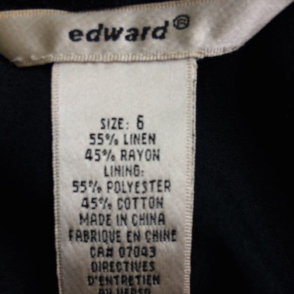 Black embroidered skirt - Picture 6 of 7